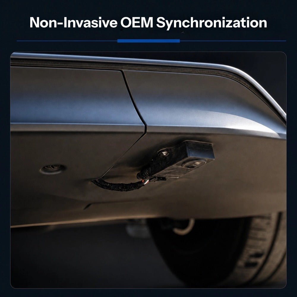 TESERY Laser-Guided Kick-to-Open Trunk Sensor Light for Model Y (2020–2026)