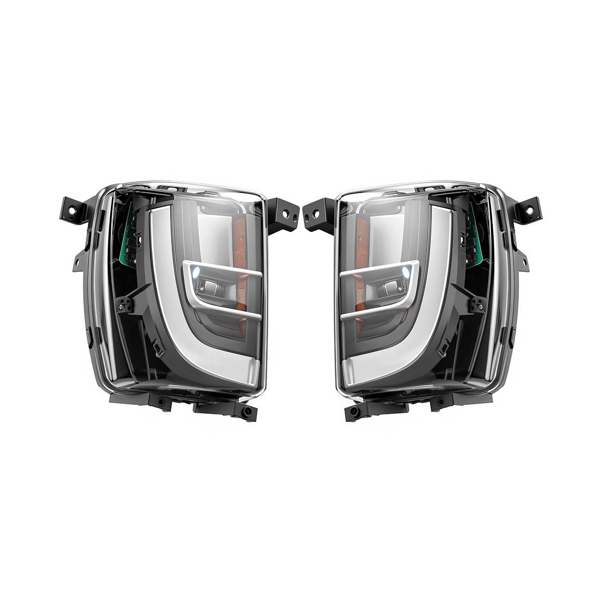 TESERY LED Fog Light Replacement for Model X (16-20)