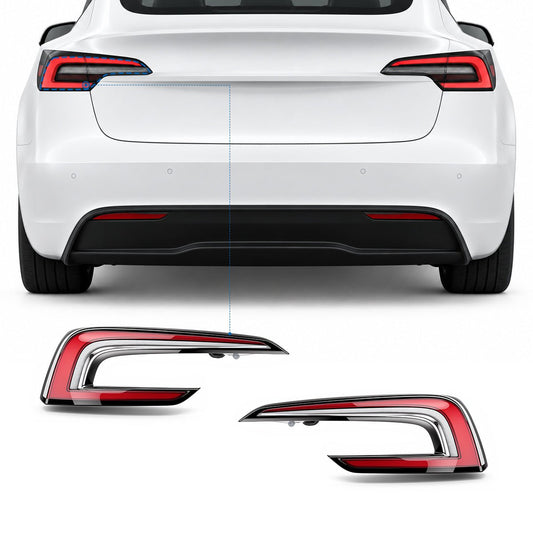 TESERY LED Rear Taillights Assembly for Model 3 Highland