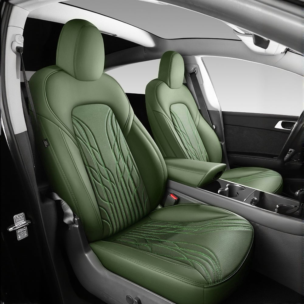 Flash Sale: TESERY Nappa Leather Seat Covers for Model 3 Highland & Model Y Juniper