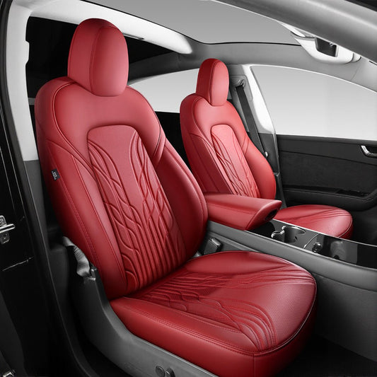 Flash Sale: TESERY Nappa Leather Seat Covers for Model 3 Highland & Model Y Juniper