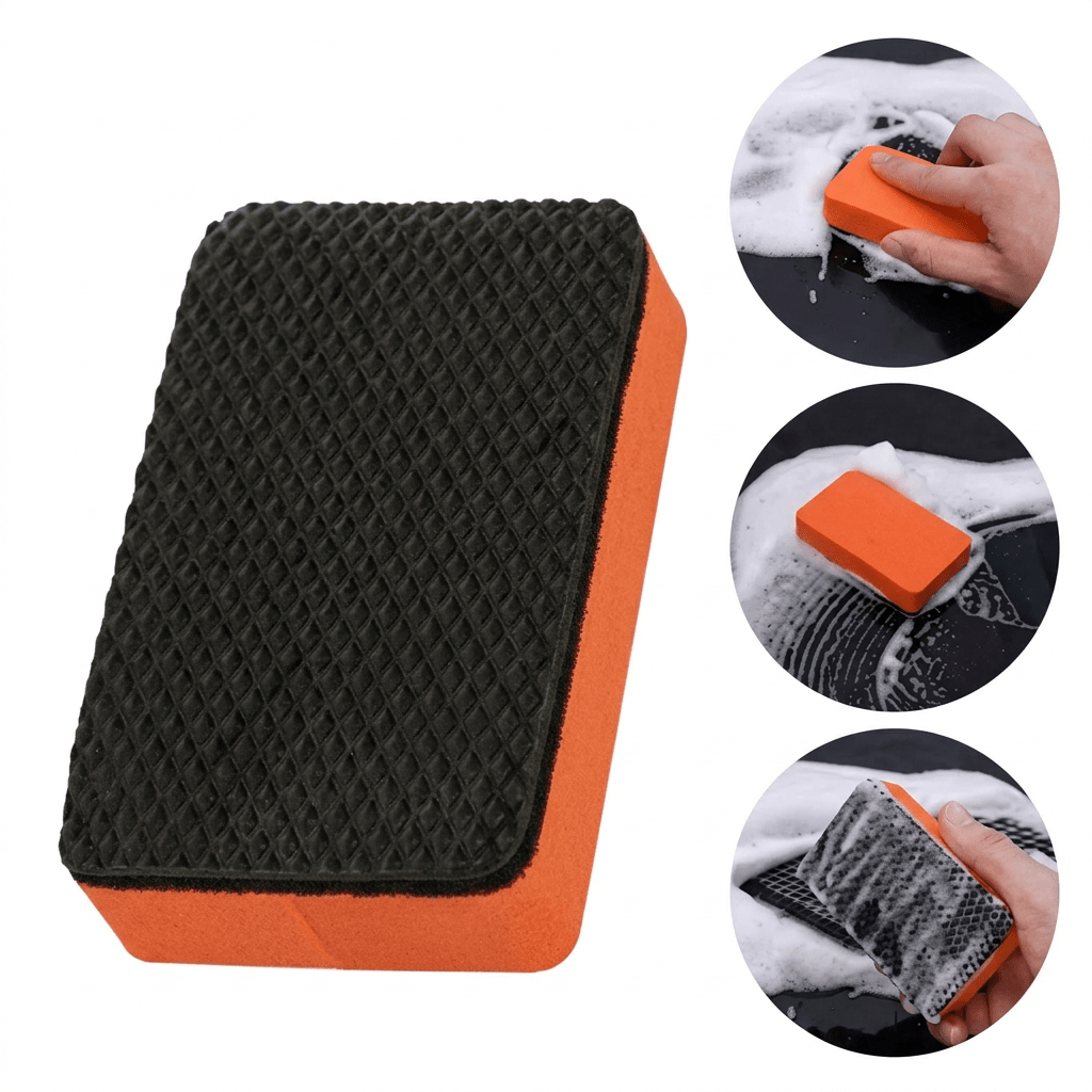 Tesery Reusable Clay Sponge Pad | Detailing & Decontamination
