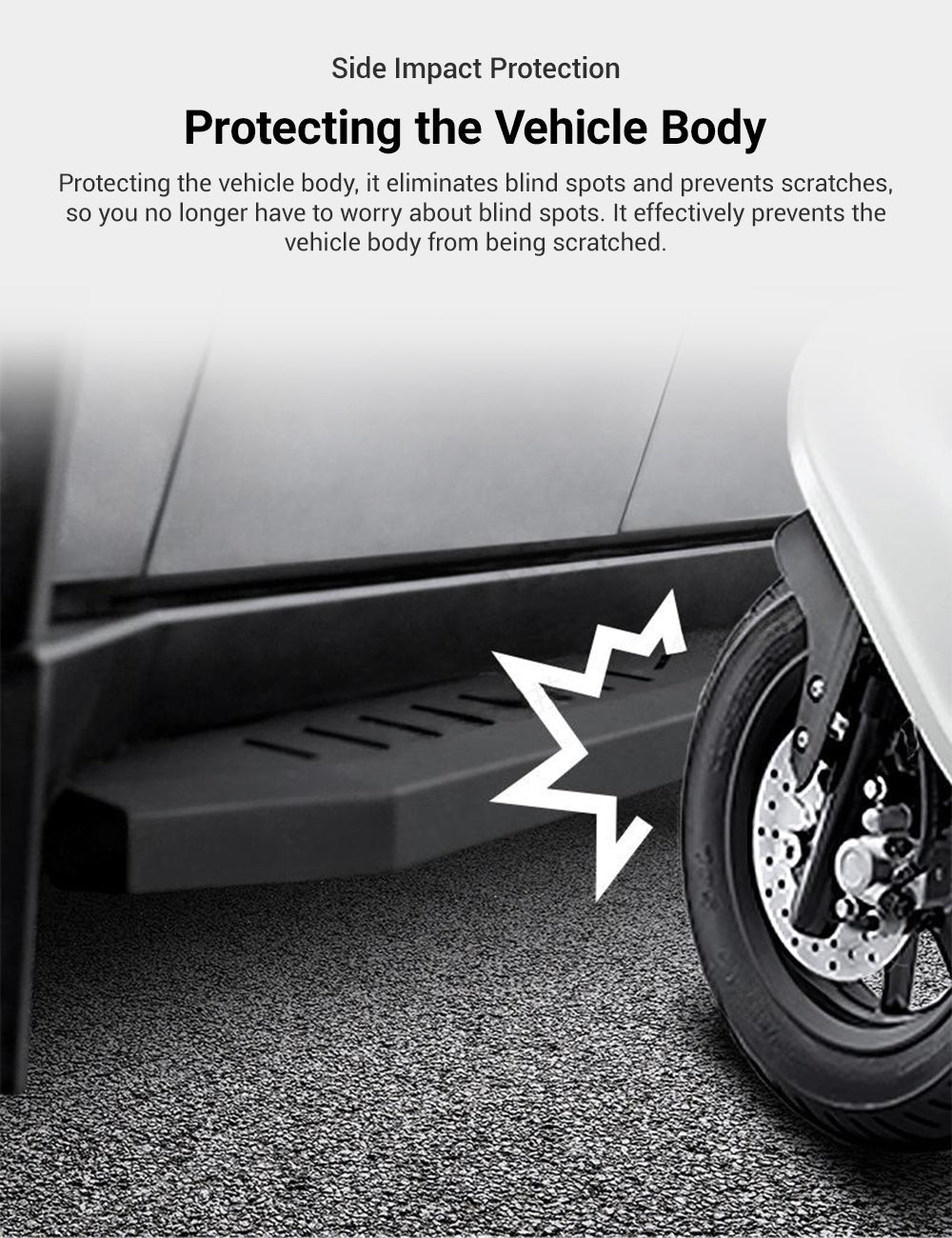 TESERY Running Boards Side Steps for Cybertruck (2PCS)