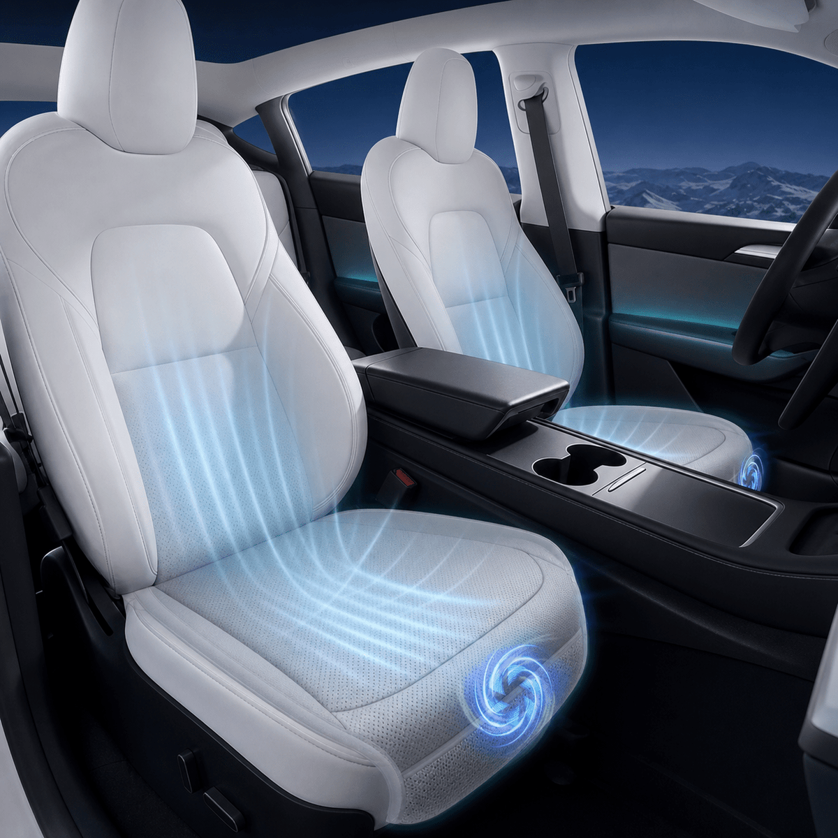 TESERY Seat Ventilation Cushion for Model 3 & Model Y
