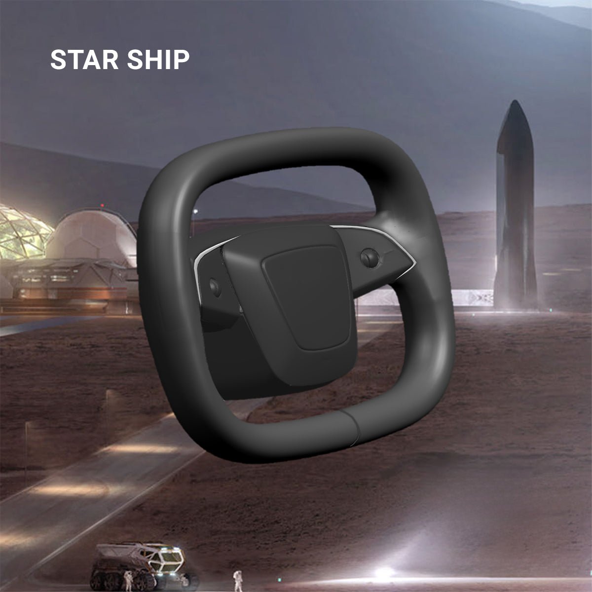 TESERY Starlink 4.0 Cyber Yoke Steering Wheel for Model 3 Highland / Model Y Juniper