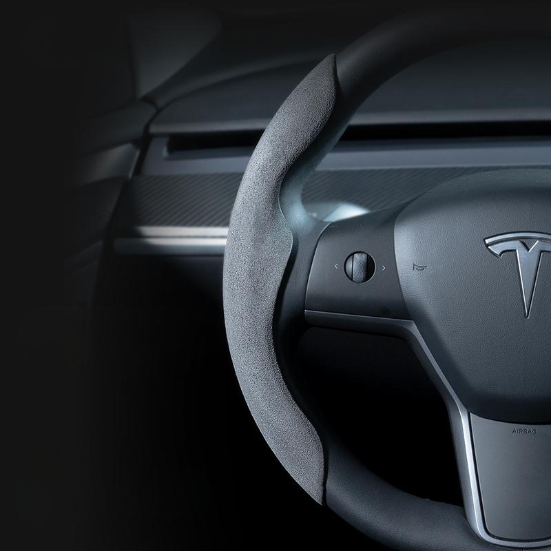 TESERY Steering Wheel Cover for Tesla Model 3/Y