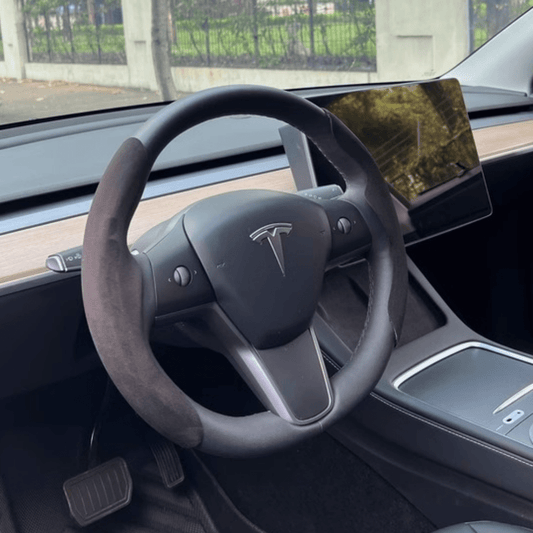 TESERY Steering Wheel Cover for Tesla Model 3/Y