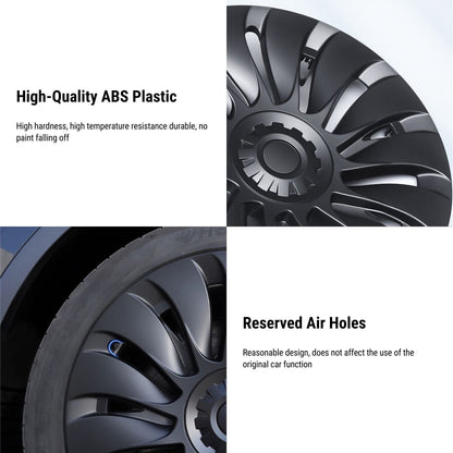 TESERY 19″ 20″ Uberturbine Wheel Covers  For Tesla Model Y