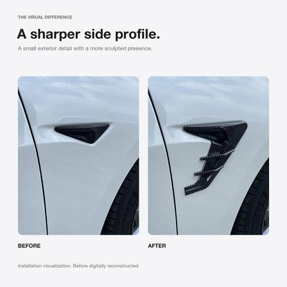 TESERY Thunder HW3.0 Side Camera Cover for Model 3/Y | 5 Colors