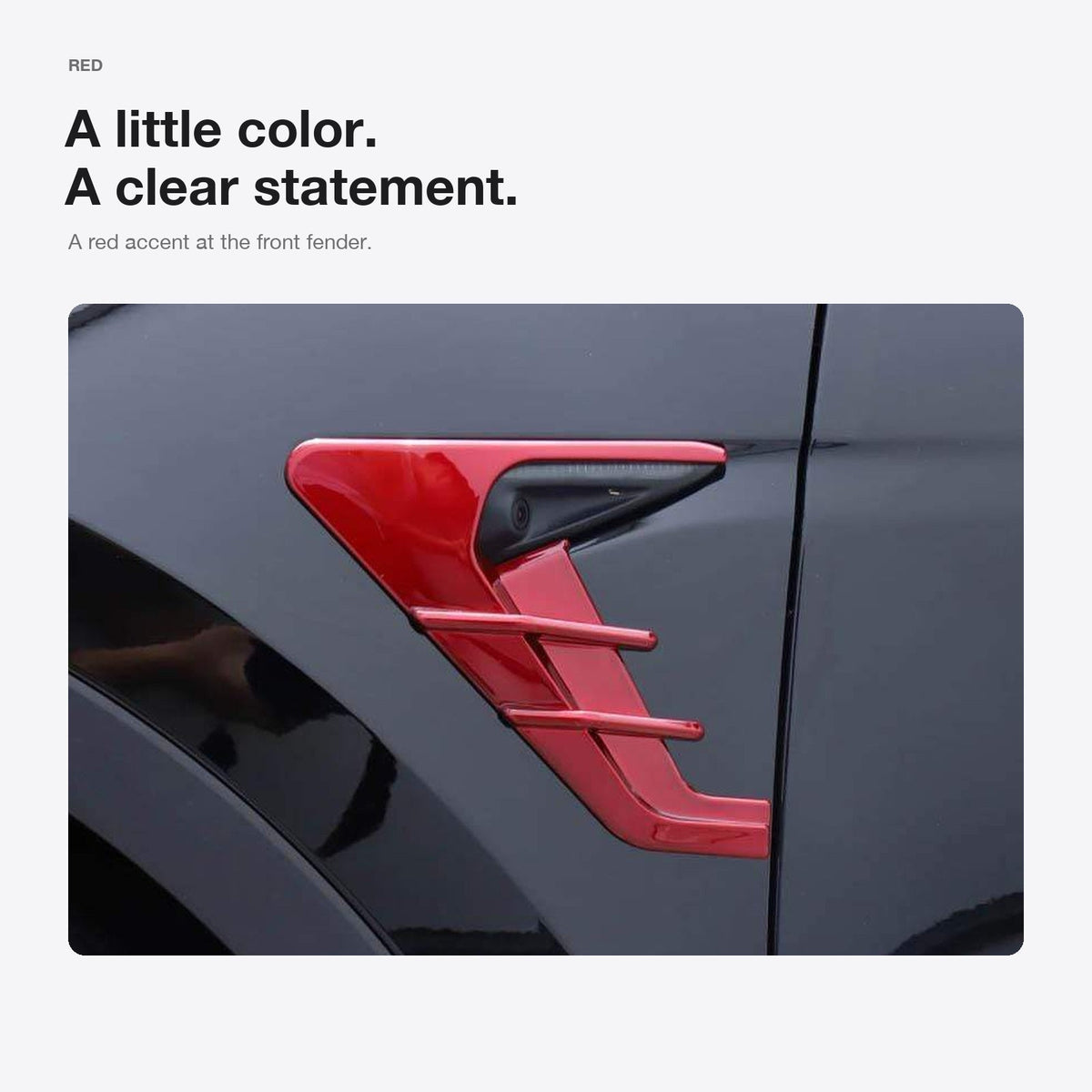TESERY Thunder HW3.0 Side Camera Cover for Model 3/Y | 5 Colors