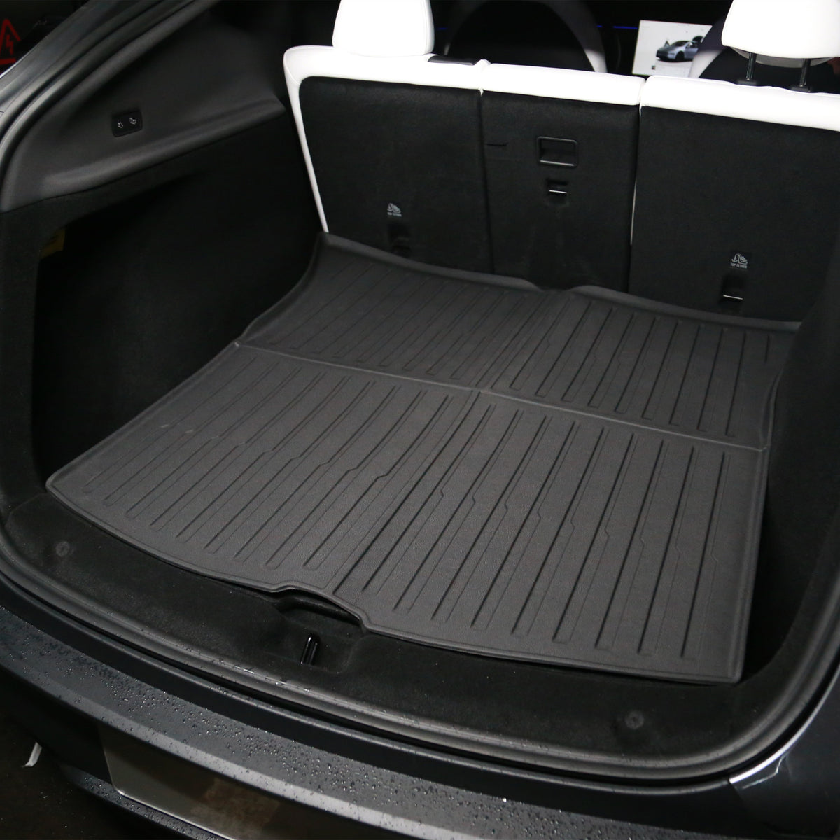 TESERY TPE Front/Rear Trunk Mats for Model Y Juniper