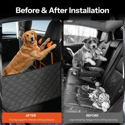 TESERY Upgraded Dog Seat Cover for Model Y | Waterproof | Mesh Window