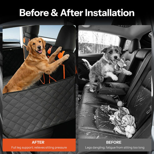 TESERY Upgraded Dog Seat Cover for Model Y | Waterproof | Mesh Window
