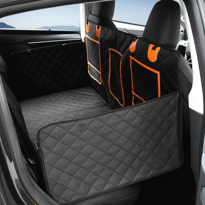 TESERY Upgraded Dog Seat Cover for Model Y | Waterproof | Mesh Window