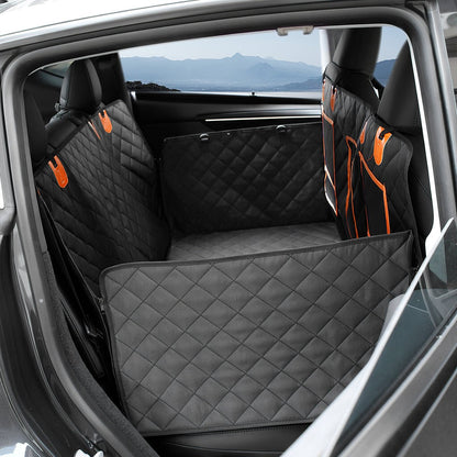 TESERY Upgraded Dog Seat Cover for Model Y | Waterproof | Mesh Window