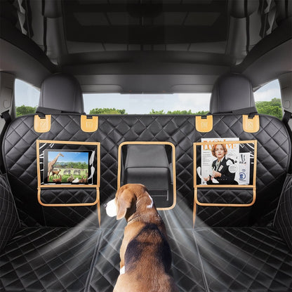 TESERY Upgraded Dog Seat Cover for Model Y | Waterproof | Mesh Window