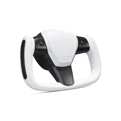 TESERY Yoke Carbon Fiber Steering Wheel for Model 3 / Y【Style 37】
