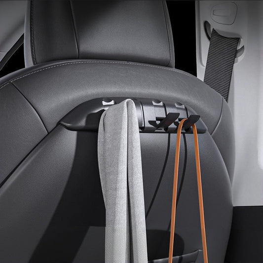 Rear Seat Back Hooks & Organizer for Tesla Model 3/Y | TESERY