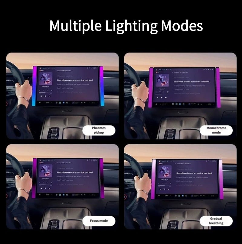 TESERY Model 3/Y RGB Sound-Activated Ambient Lighting Kit