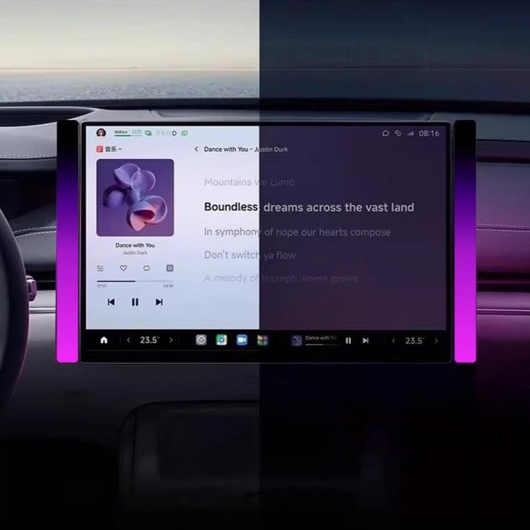 TESERY Model 3/Y RGB Sound-Activated Ambient Lighting Kit