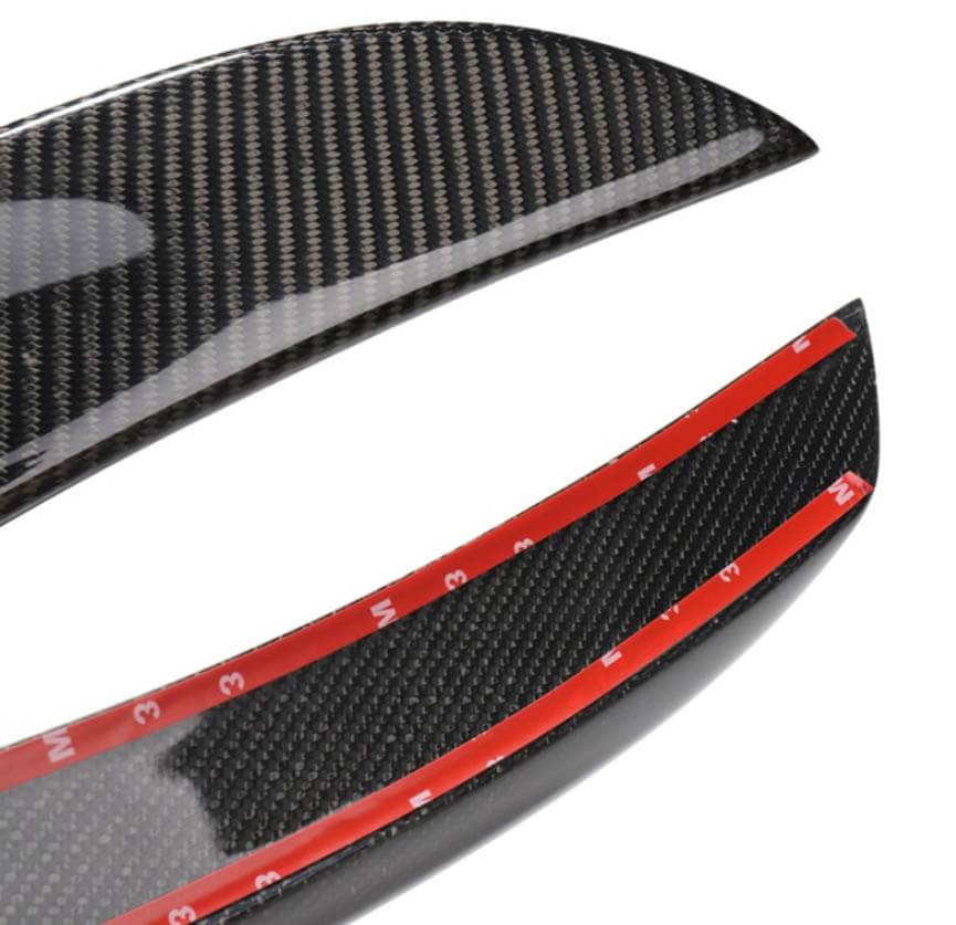 Carbon Fiber Rear Trunk Spoiler Blade Performance Style for Tesla Model S