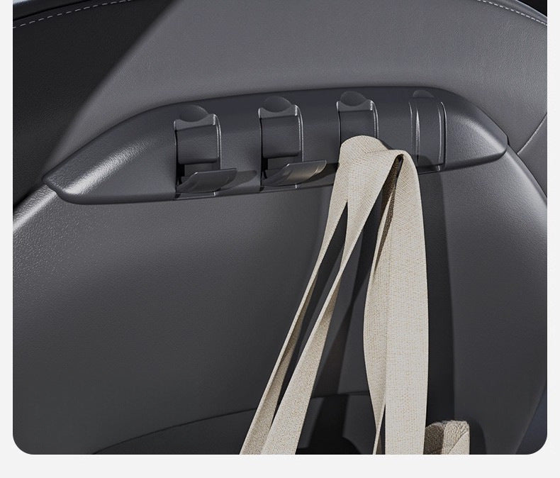 Rear Seat Back Hooks & Organizer for Tesla Model 3/Y | TESERY