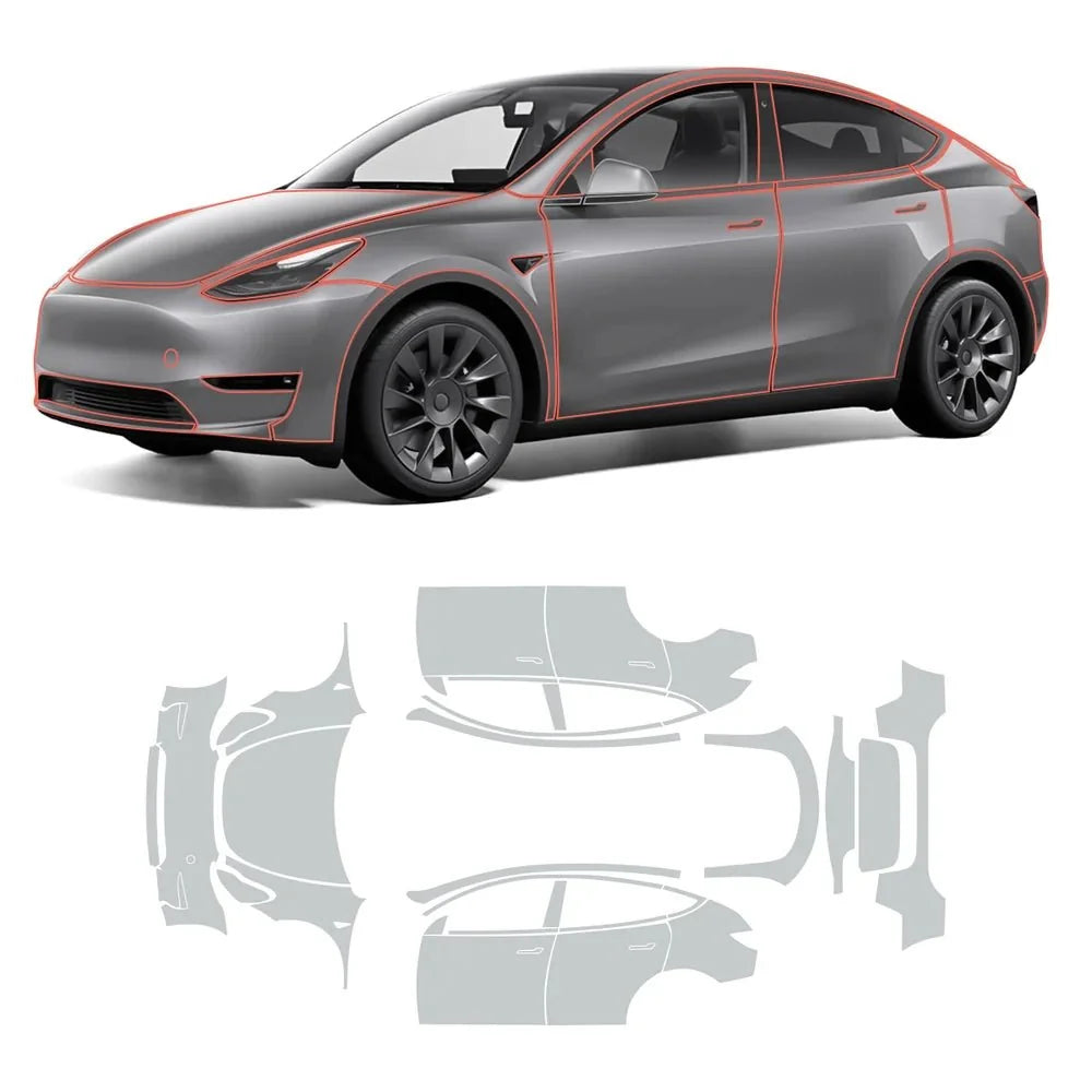 TPU Full Car Paint Protection Film (PPF) for Tesla Model Y