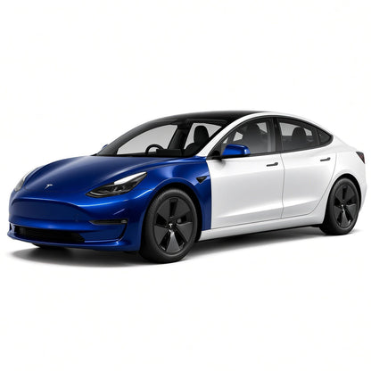TPU Glossy Full Front Car Paint Protection Film (PPF) for Tesla Model 3 | Tesery