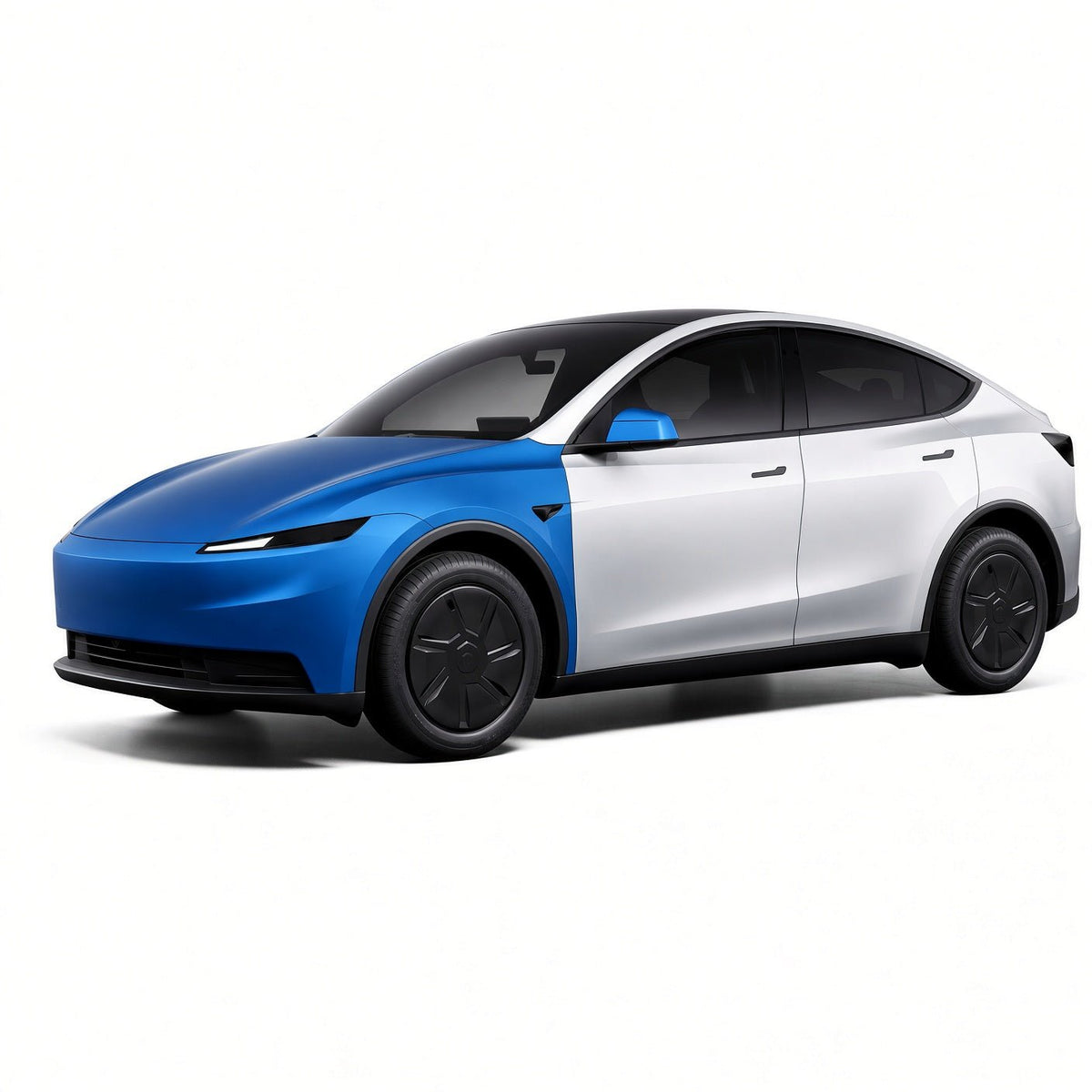 TPU Glossy Full Front Car Paint Protection Film (PPF) for Tesla Model Y | Tesery