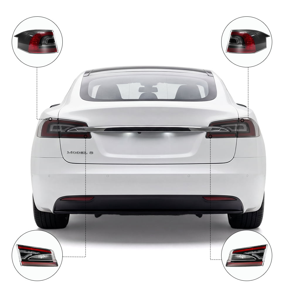 Turn Brake Lamp & Inner Tail Light Replacement for Model S (16-20)