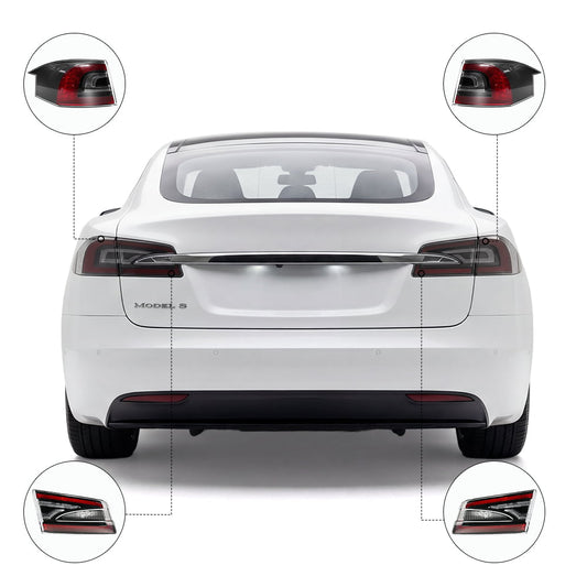 Turn Brake Lamp & Inner Tail Light Replacement for Model S (16-20)