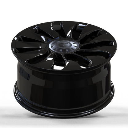 Uberturbine-Style Forged Wheels for Tesla Model 3 & Model Y – 18"/19" | Set of 4