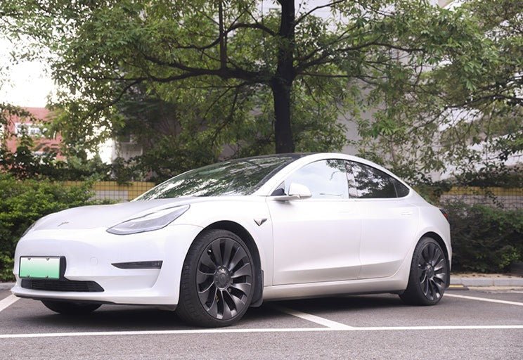 Uberturbine-Style Forged Wheels for Tesla Model 3 & Model Y – 18"/19" | Set of 4