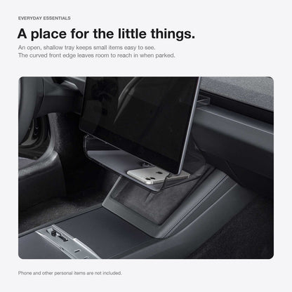 Under Center Screen Storage for Model 3 Highland / Model Y Juniper / Model YL