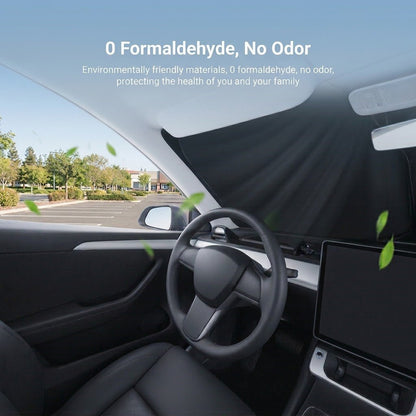 Universal Fit Windshield Sun Shade for Sedans & SUVs & Trucks