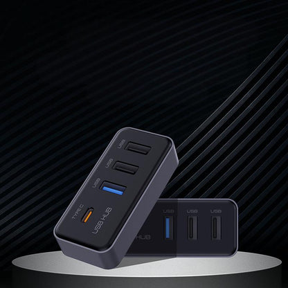 Glove Box USB Hub for Model 3/Y 2021.11+ | Dedicated Dashcam Port | Type-C | Compact