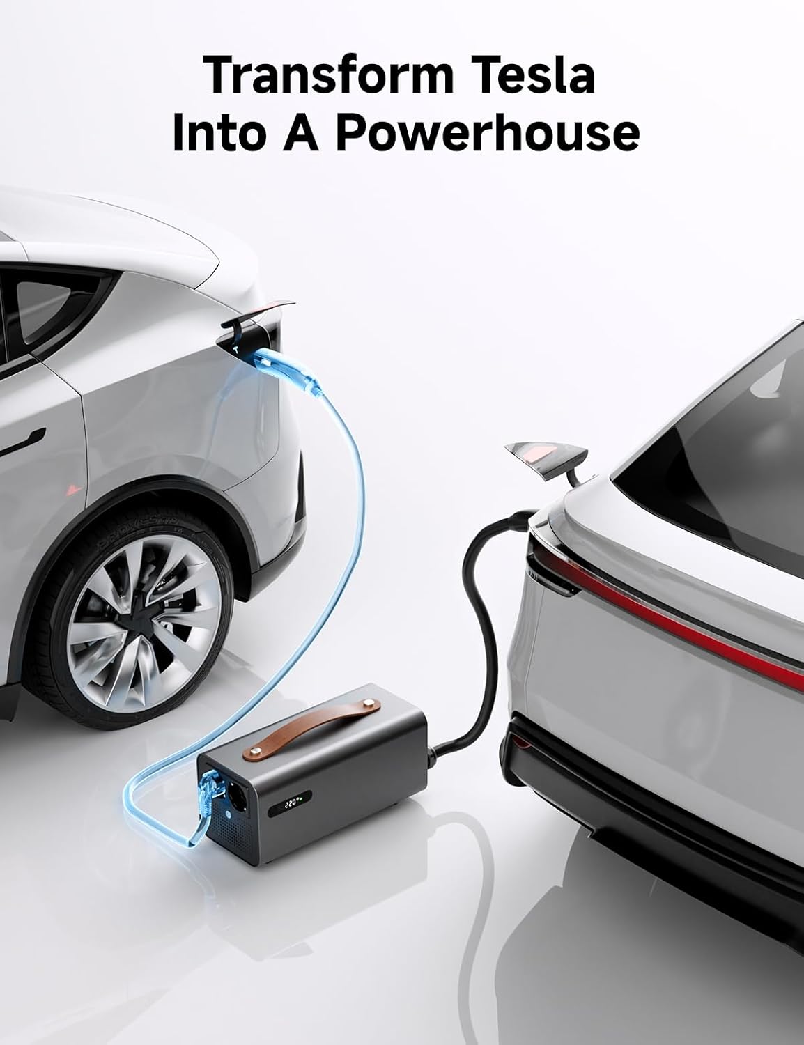 Vehicle to load EV Discharge Adapter for Model Y Performance & Compatible EVs