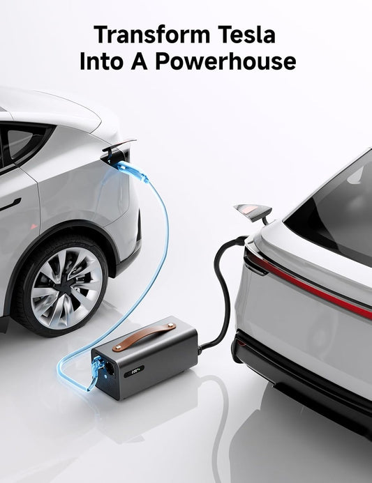 Vehicle to load EV Discharge Adapter for Model Y Performance & Compatible EVs