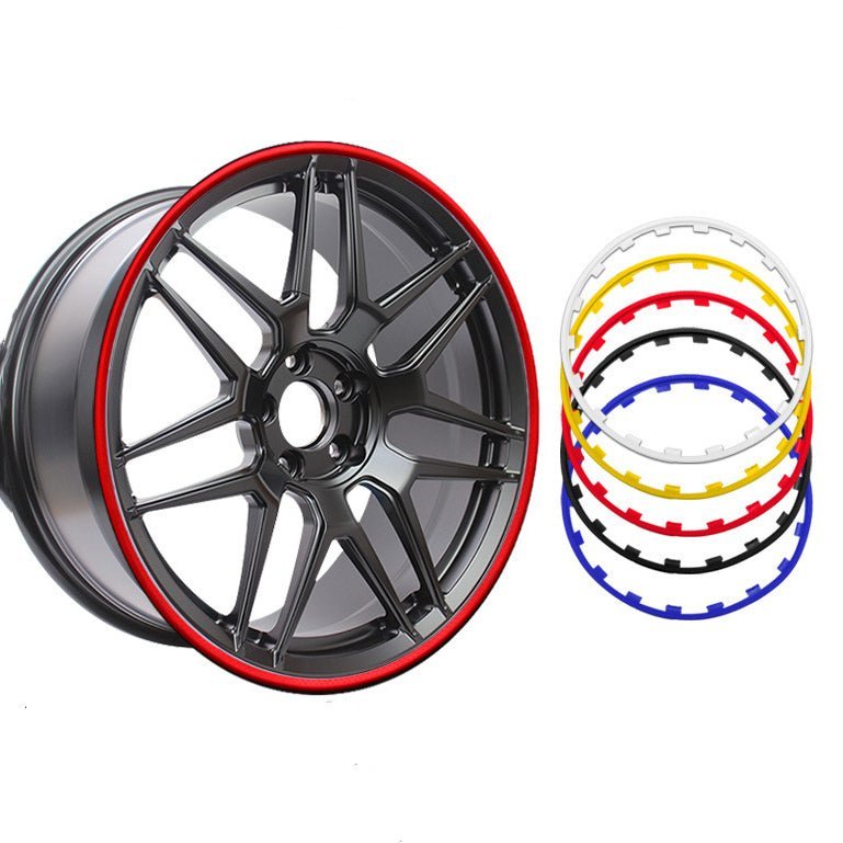 Flash Sale: DuPont Nylon Wheel Rim Protectors for Tesla | 4-Piece Set | Curb Rash Guard | Impact Resistant