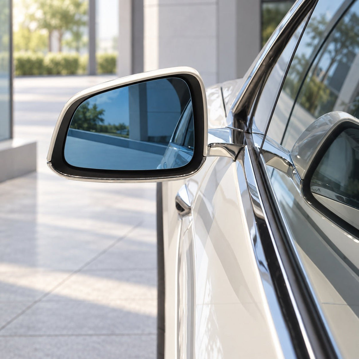Wide-Angle Heated Mirror Glass for Tesla Model 3/Y/X/S